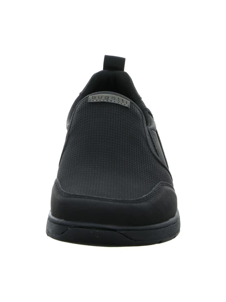 Bugatti Klassische Slipper in Schwarz günstig kaufen
