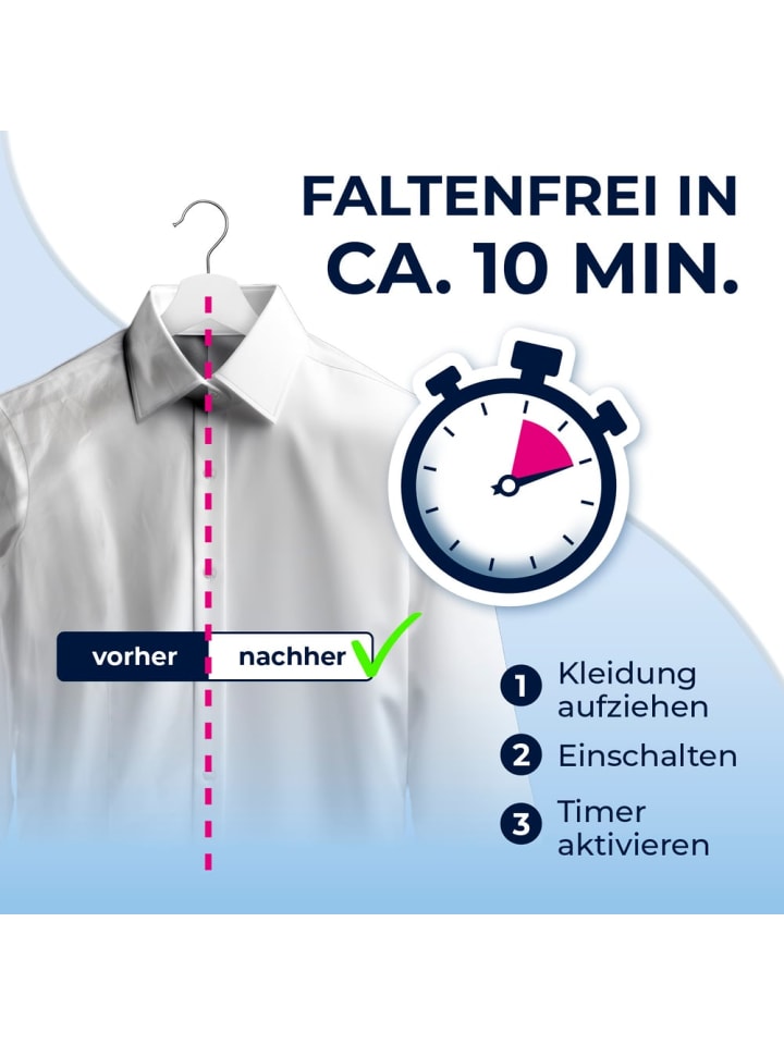 CLEANmaxx CLEANmaxx Bügler für Hemden, Blusen & Hosen - Schwarz günstig kaufen onesize