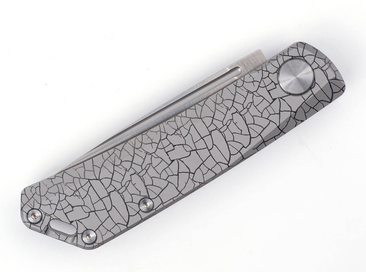 Luna Titanium Grey Crackle