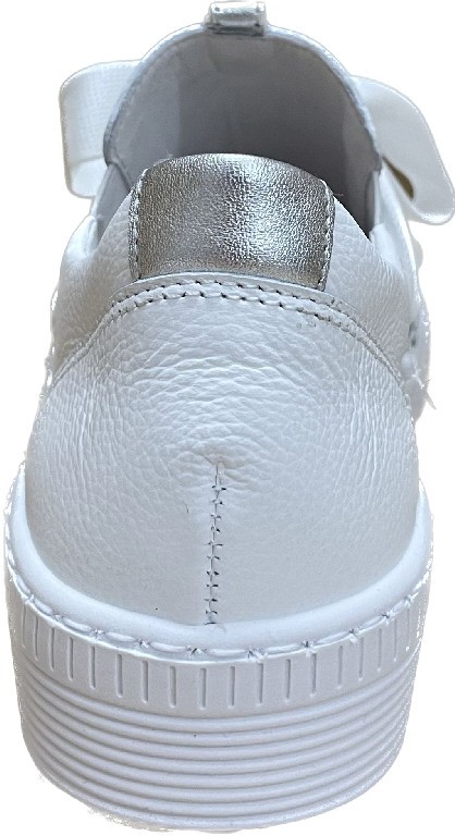 GABOR Sportliche Slipper weiss