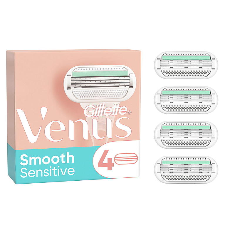 Gillette Gillette blader 4-pk Venus smooth sensitive