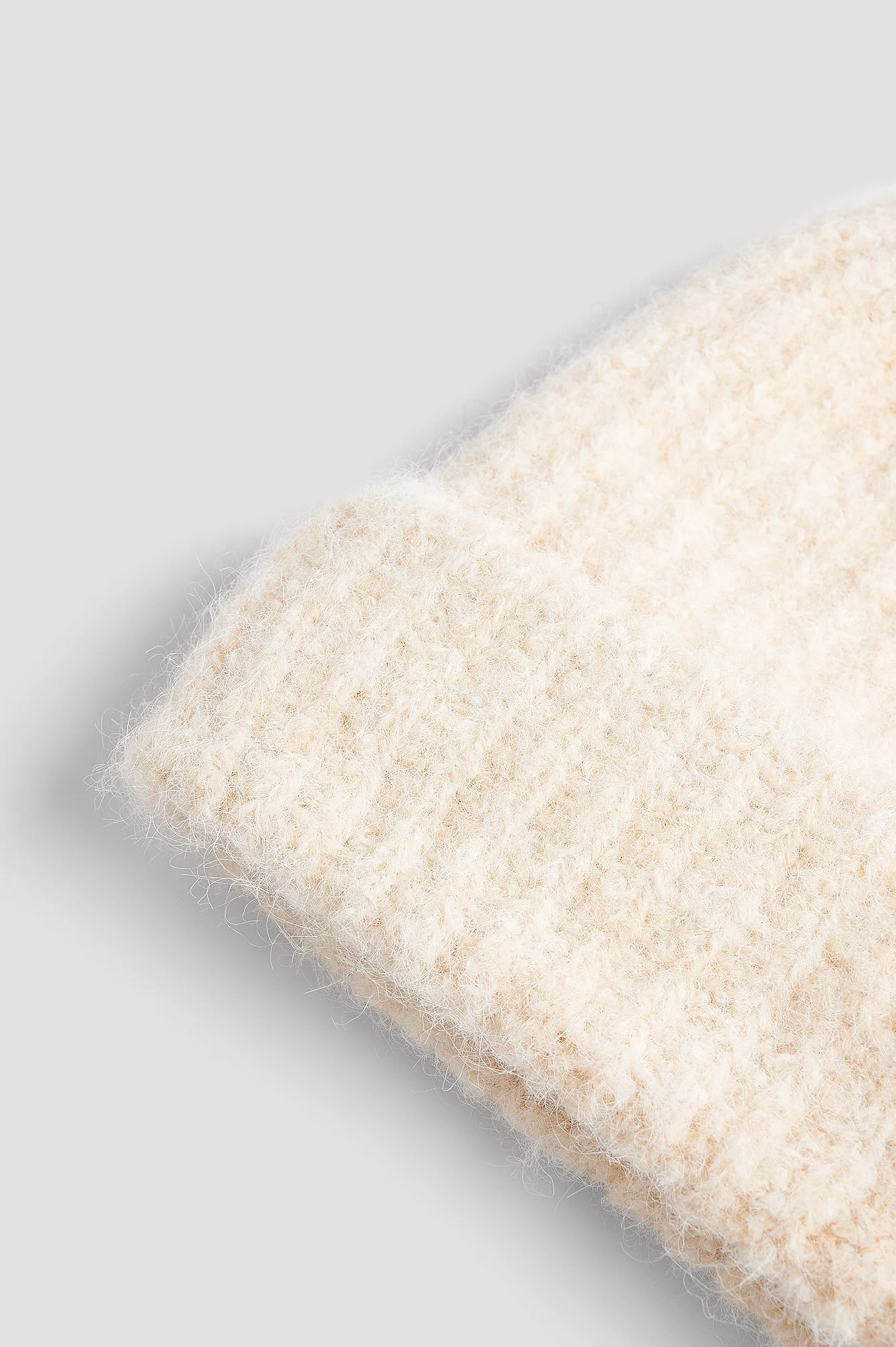 Flauschige Mütze