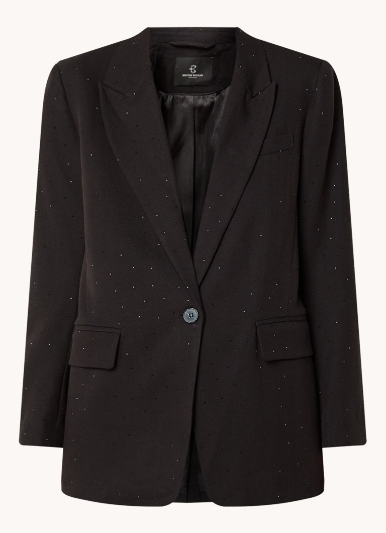 Bruuns Bazaar Frida blazer with rhinestones