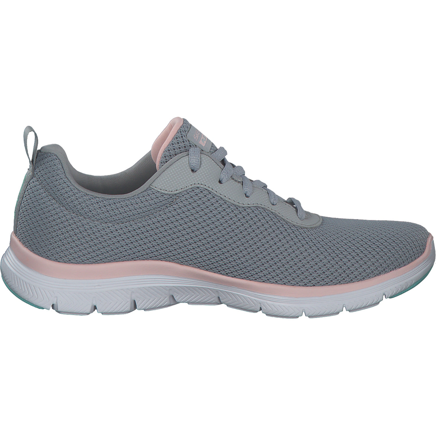 Skechers 149303, Sneakers Low, Damen, GYLP grey/lt pink