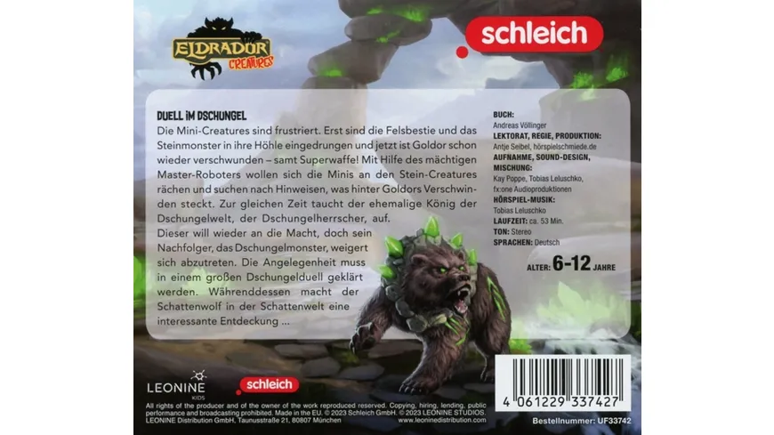 Schleich Eldrador Creatures CD 15