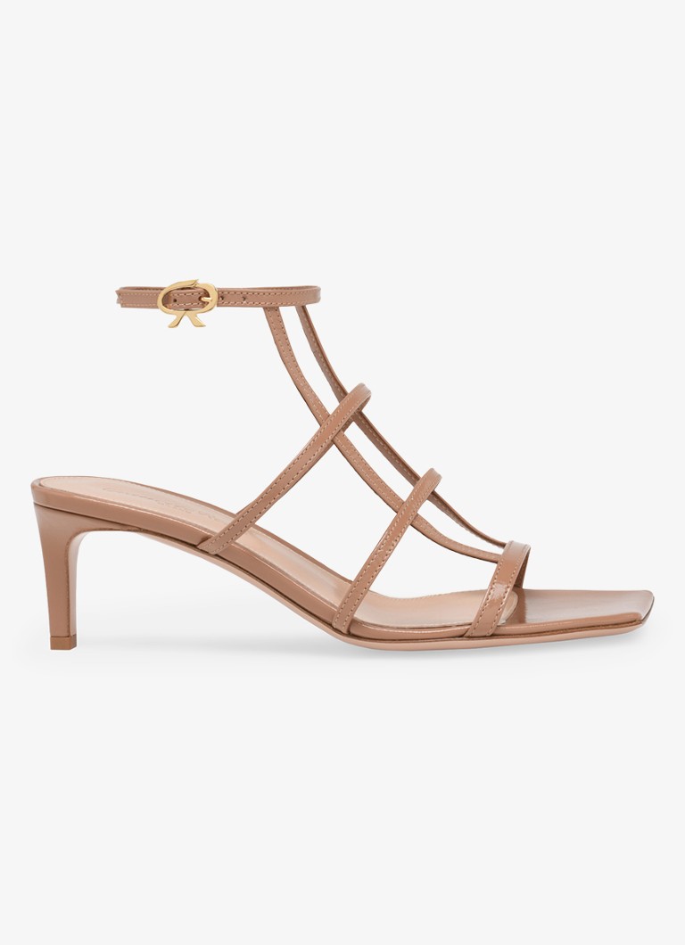Sandale din piele Gianvito Rossi Mondry 55
