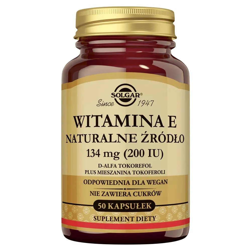 Κάψουλες Solgar Natural Vitamin E 134 mg