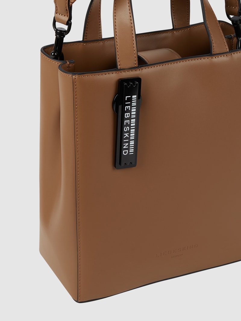 Tote Bag mit verstellbarem Schulterriemen in camel