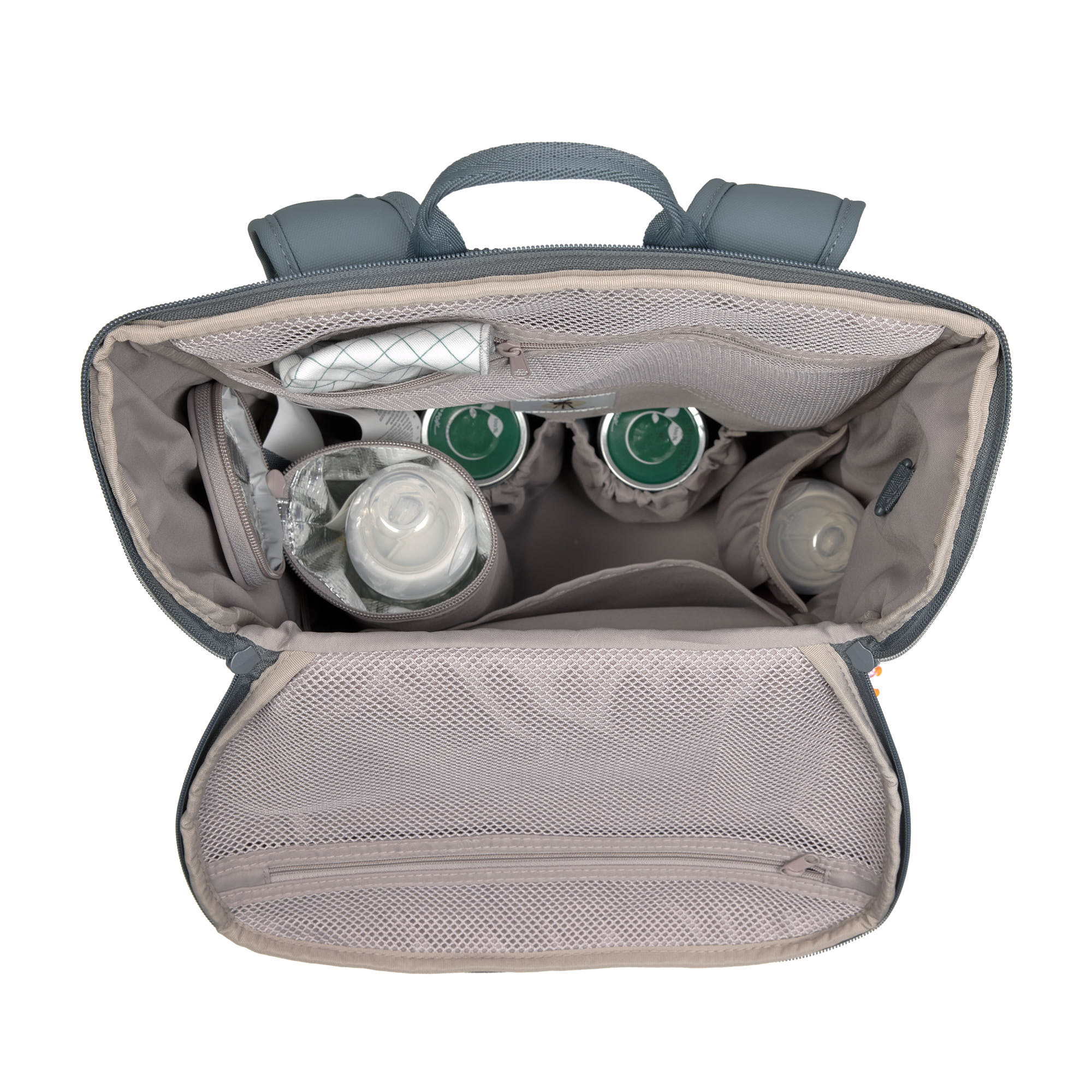 Wickelrucksack reflektierend - Slender Up Backpack, Anthrazit