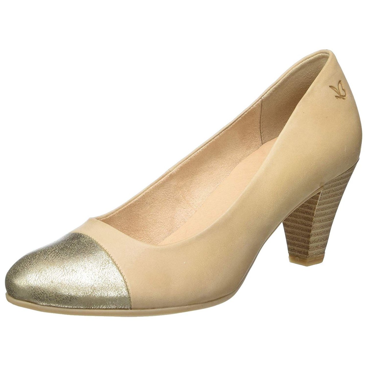 CAPRICE Modische Pumps grau
