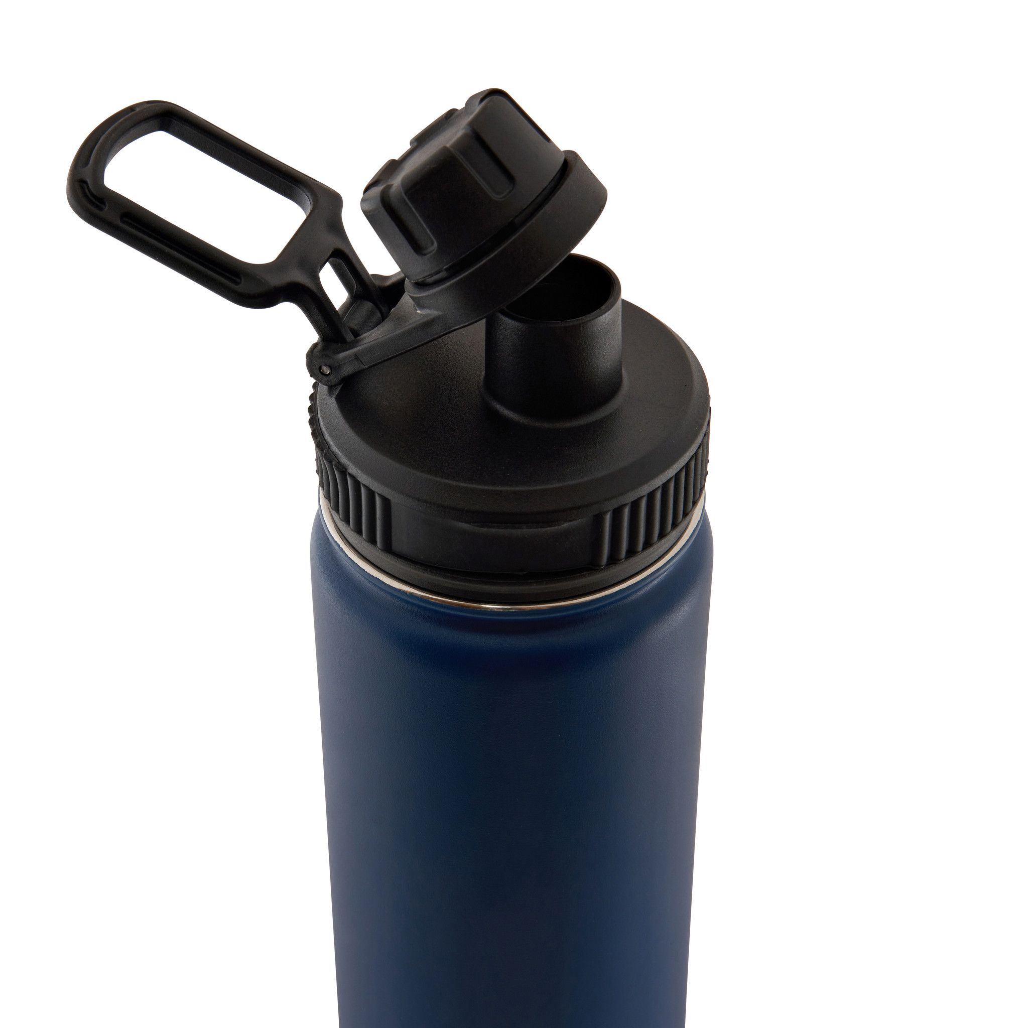 Wattamula PRO Öko Edelstahl 530-ml-Wasserflasche mit Ersatz-Sportverschluss