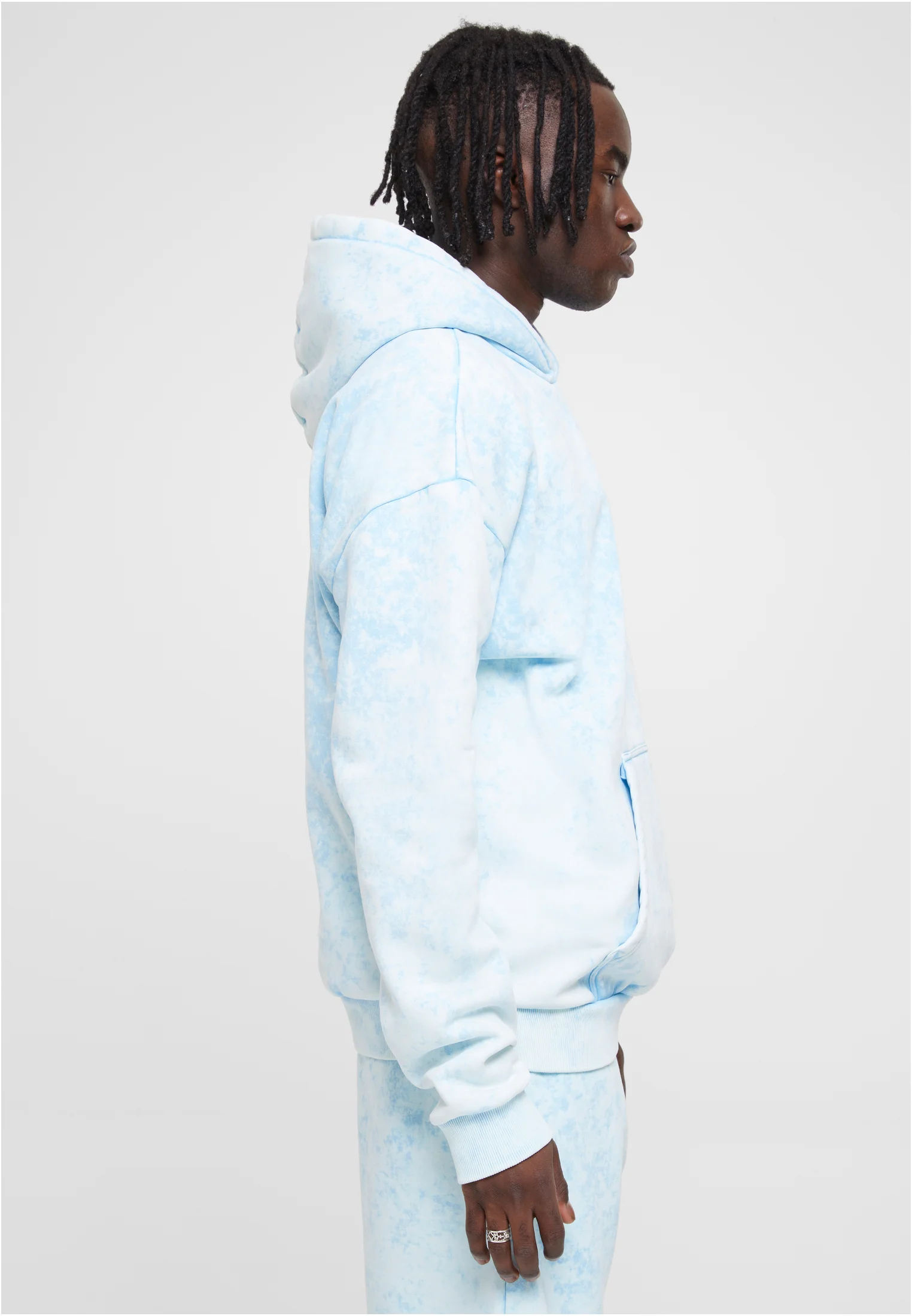 Sudadera con capucha Urban Classics lavada con toalla - Sudadera con capucha