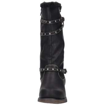 Barbarella Stiefel in schwarz