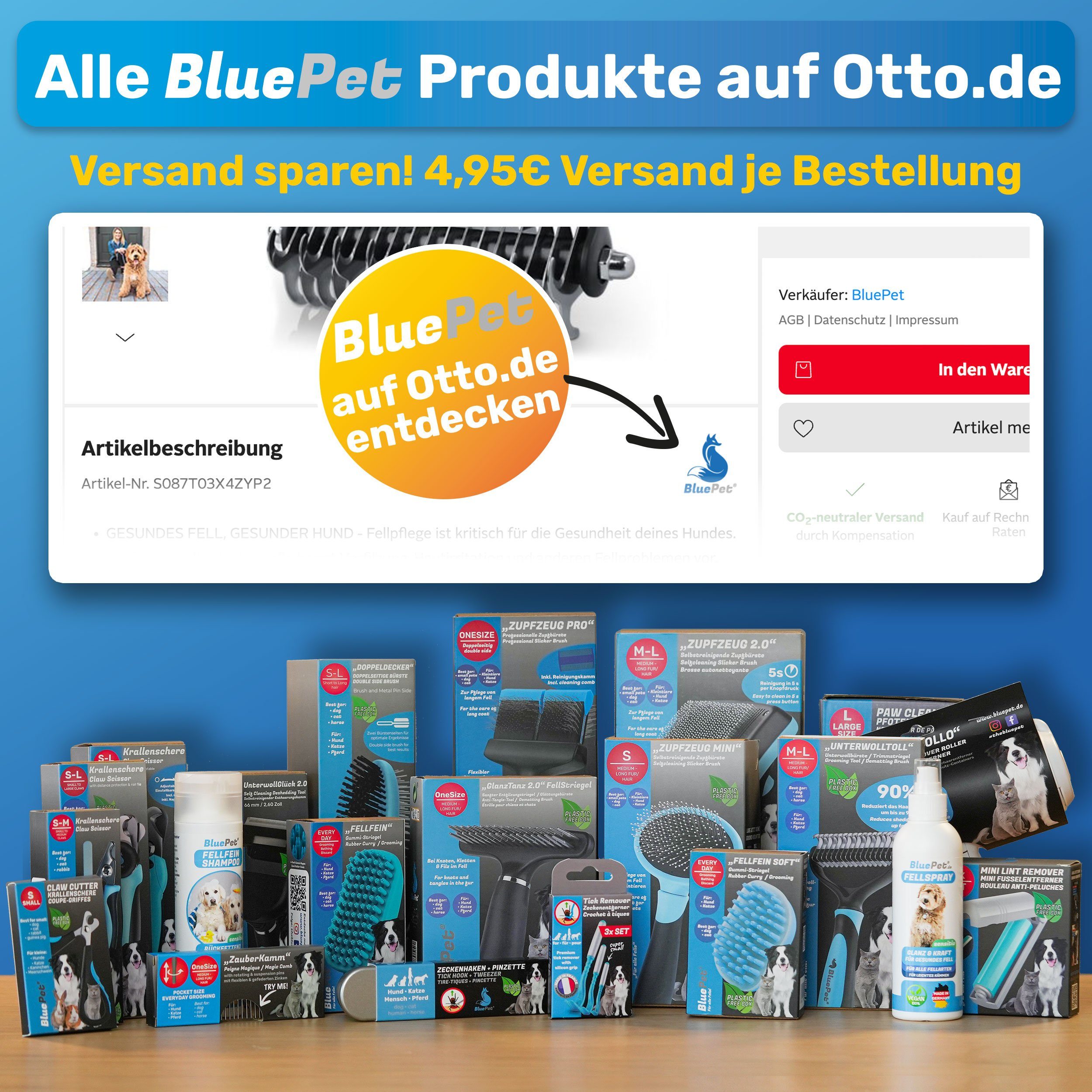 BluePet Wäschekugel 8x Fusselbälle, Wäschebälle