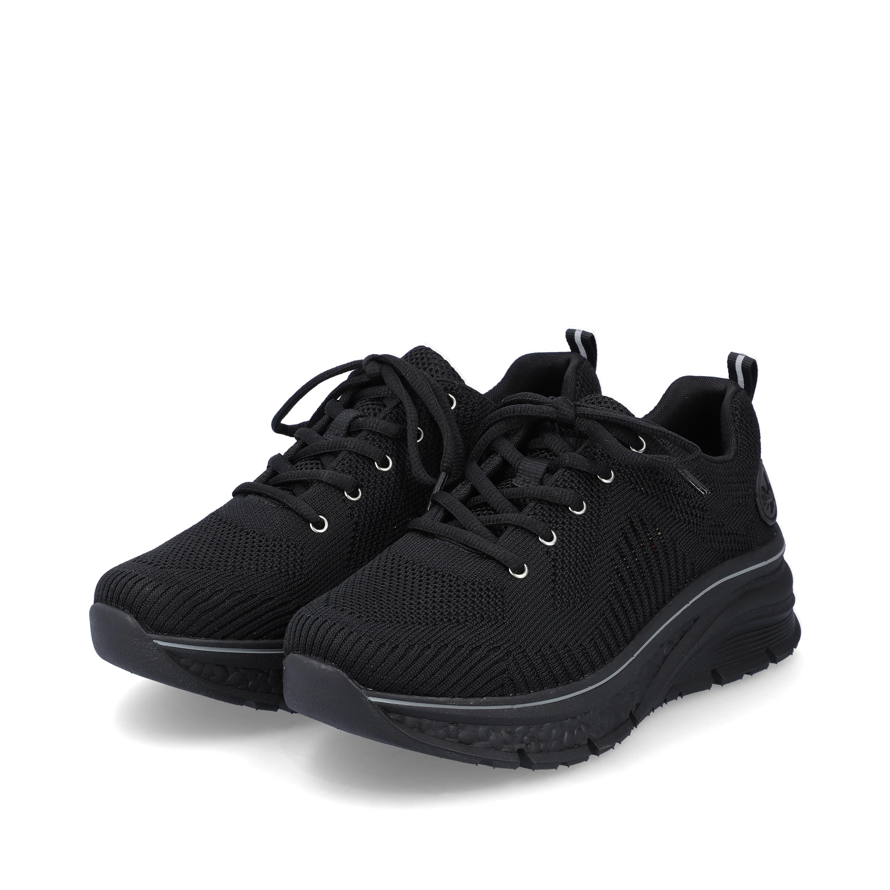Rieker Damen Sneaker Low tiefschwarz