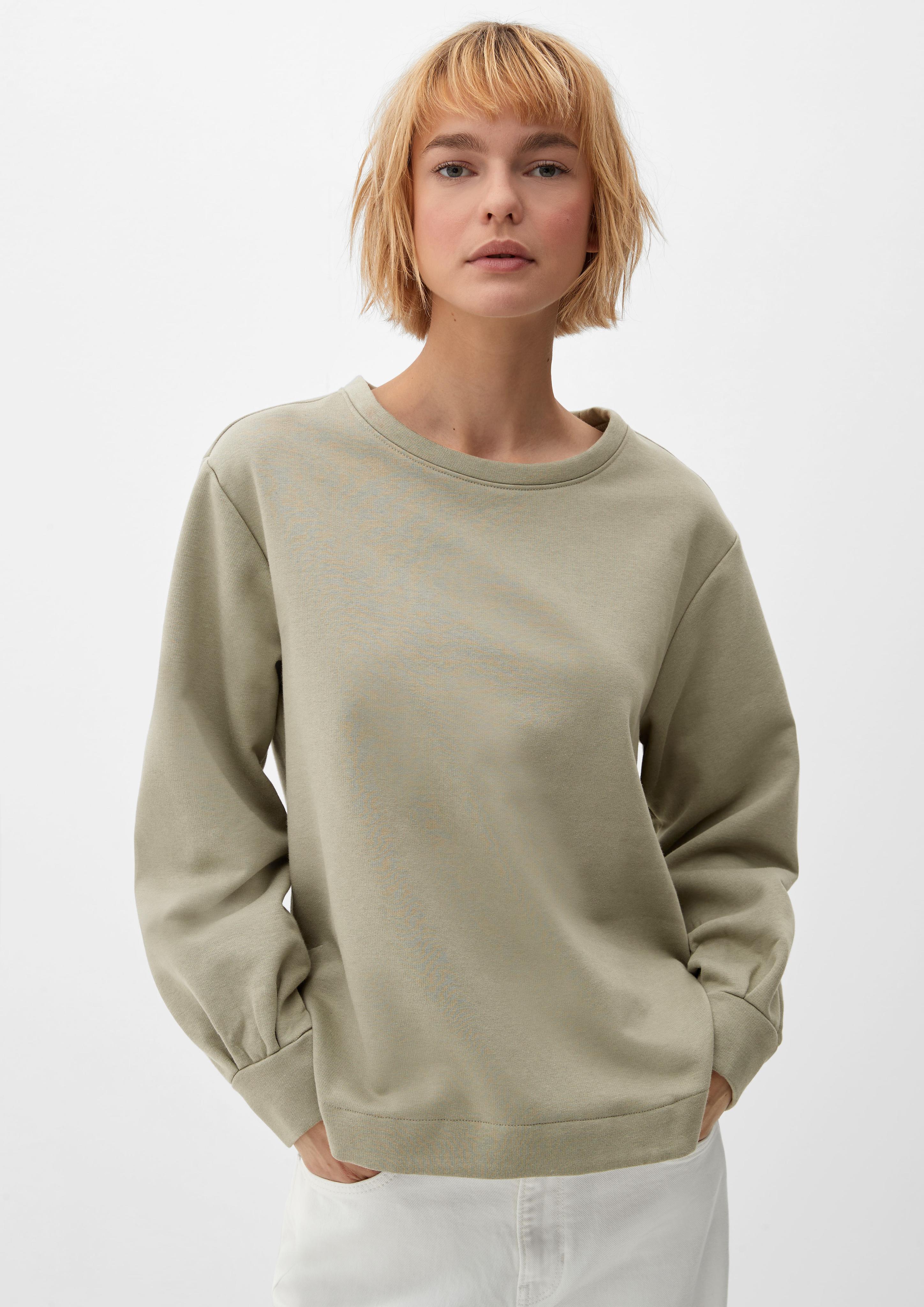 Sweatshirt mit abgerundetem Saum  2121410-7856