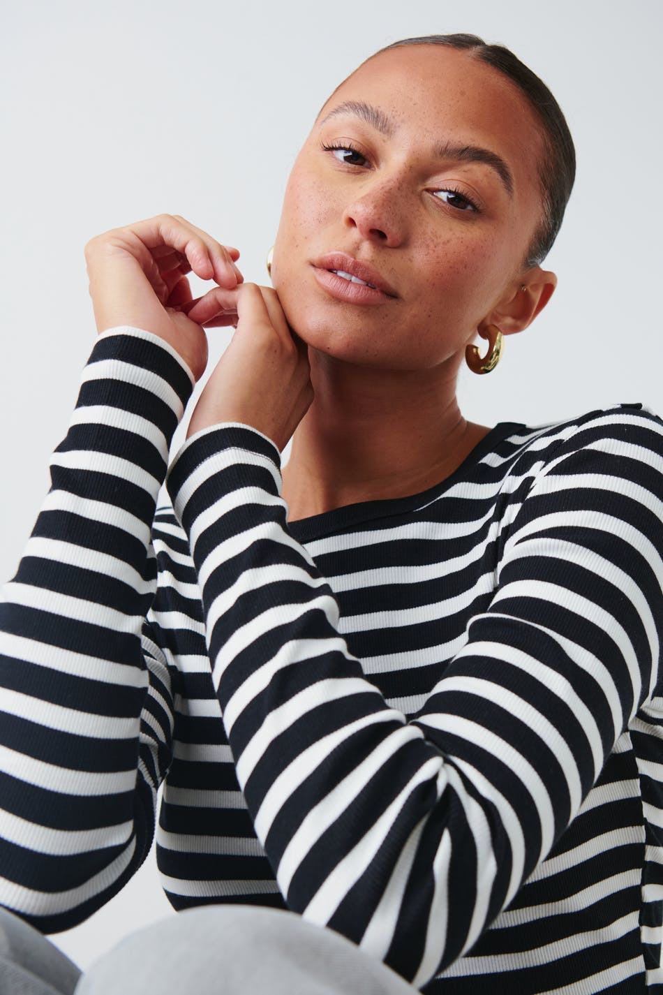Basic long sleeve top