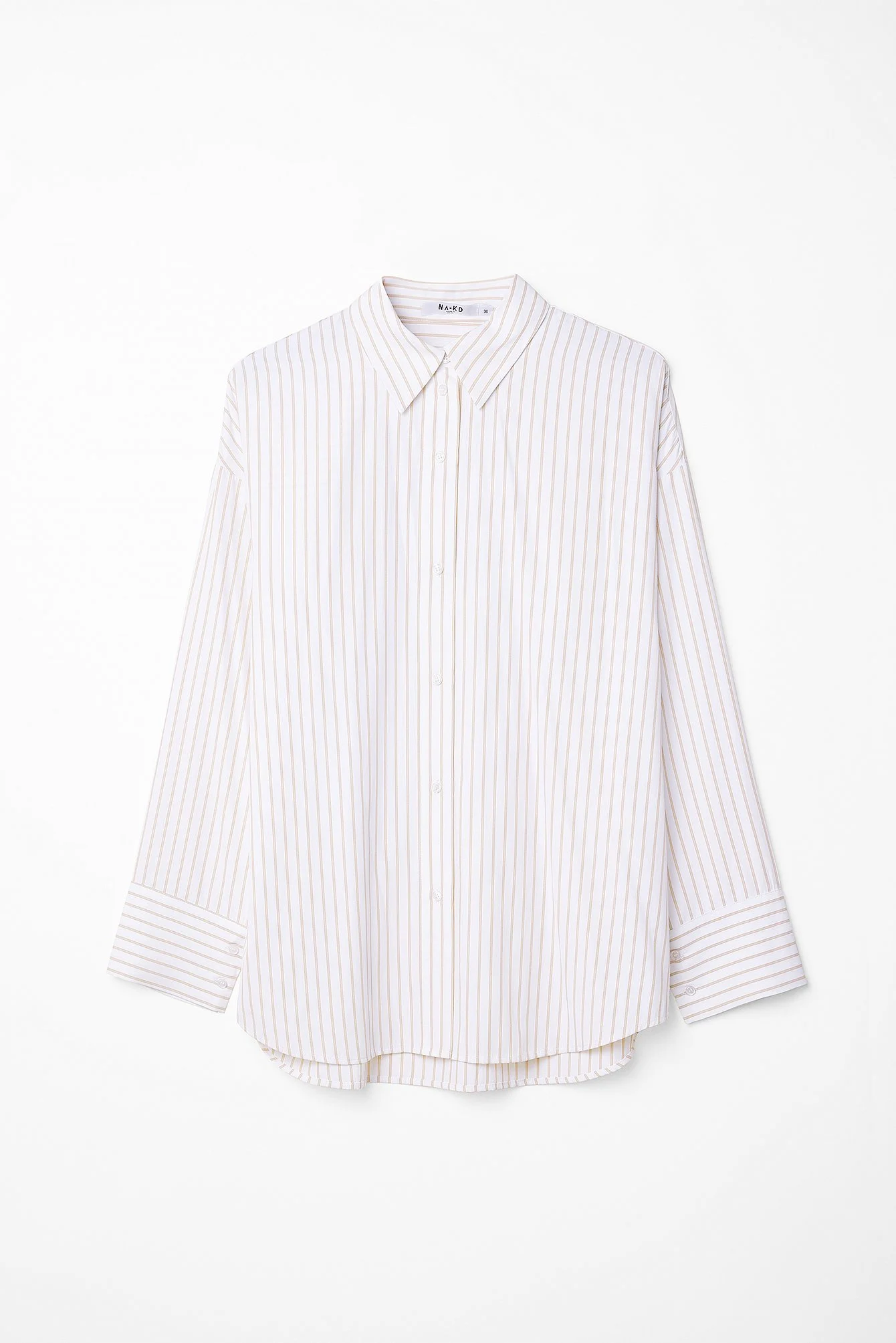 Oversized Striped Shirt