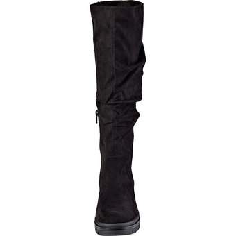 s.Oliver Langschaftstiefel in schwarz