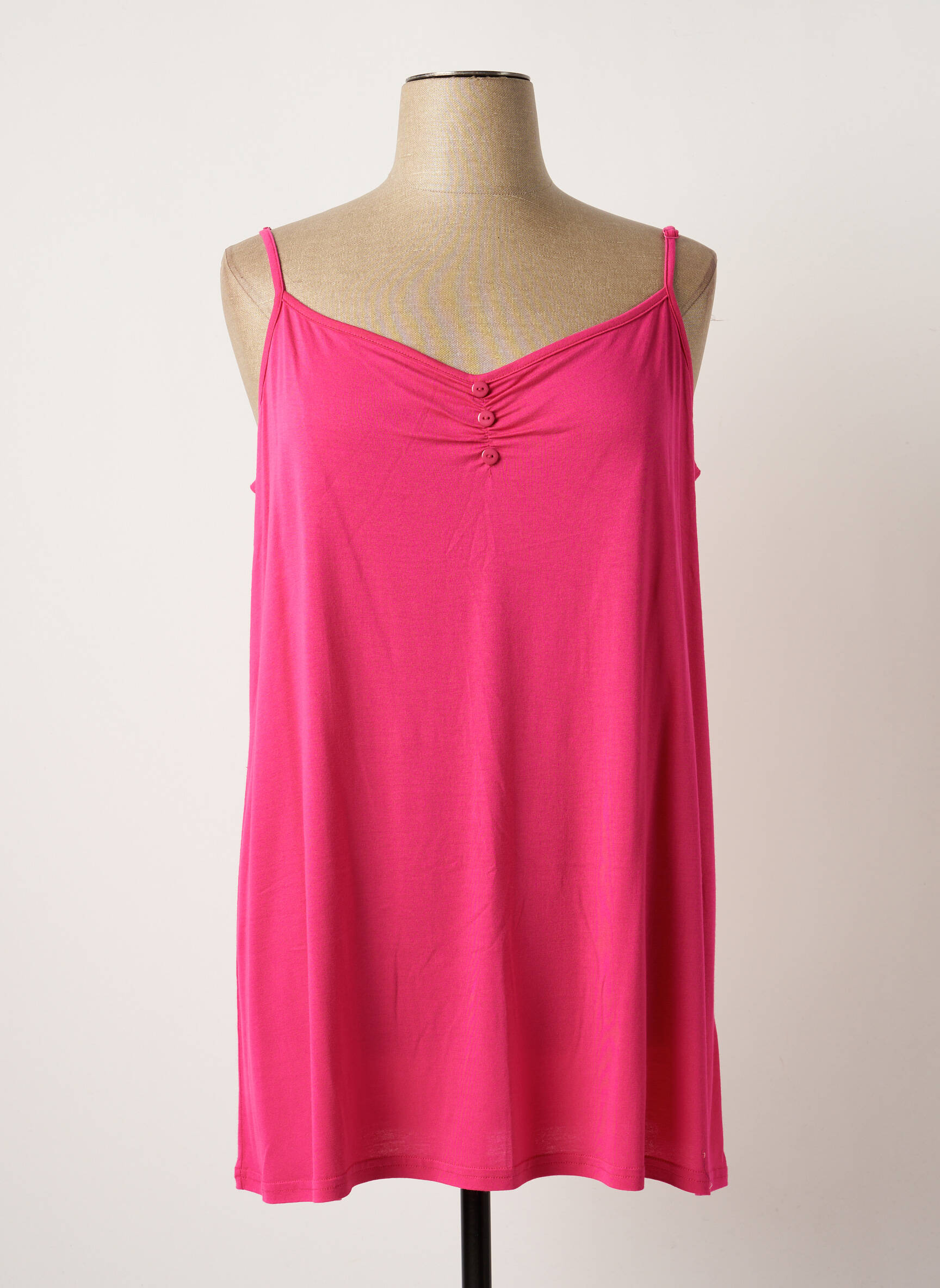 Mellem Tuniquemanchelongue Femme couleur rose