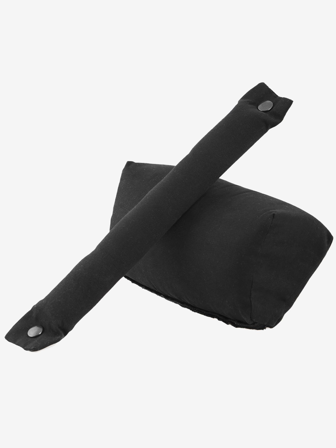 Set: Babytrage PhysioCarrier 2 mit Zubehör LOVE RADIUS by JPMBB - schwarz/anthrazit
