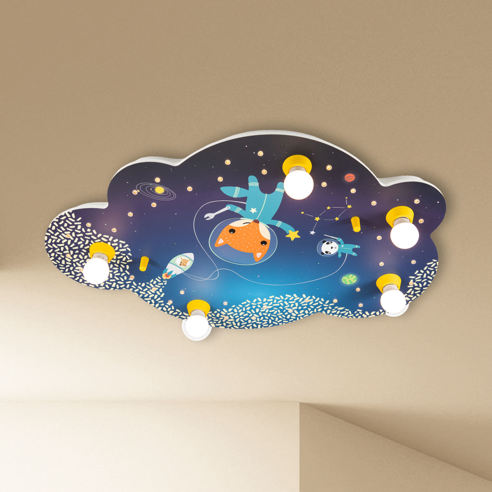 Deckenleuchte Space Mission
