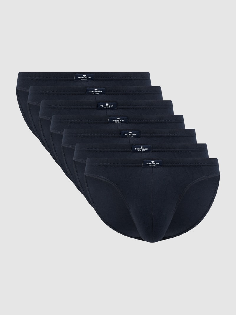 Slip aus Baumwolle im 7er-Pack in dunkelblau