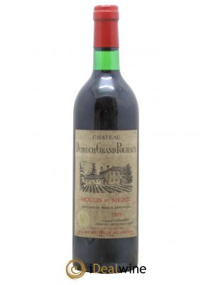 Château Dutruch Grand Poujeaux Cru Bourgeois  1979 - Lot de 1 Bouteille