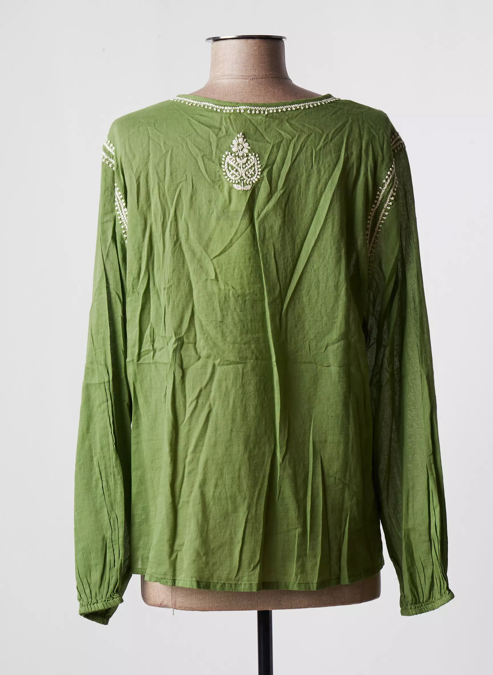 Maison Hotel Blouses Femme couleur vert