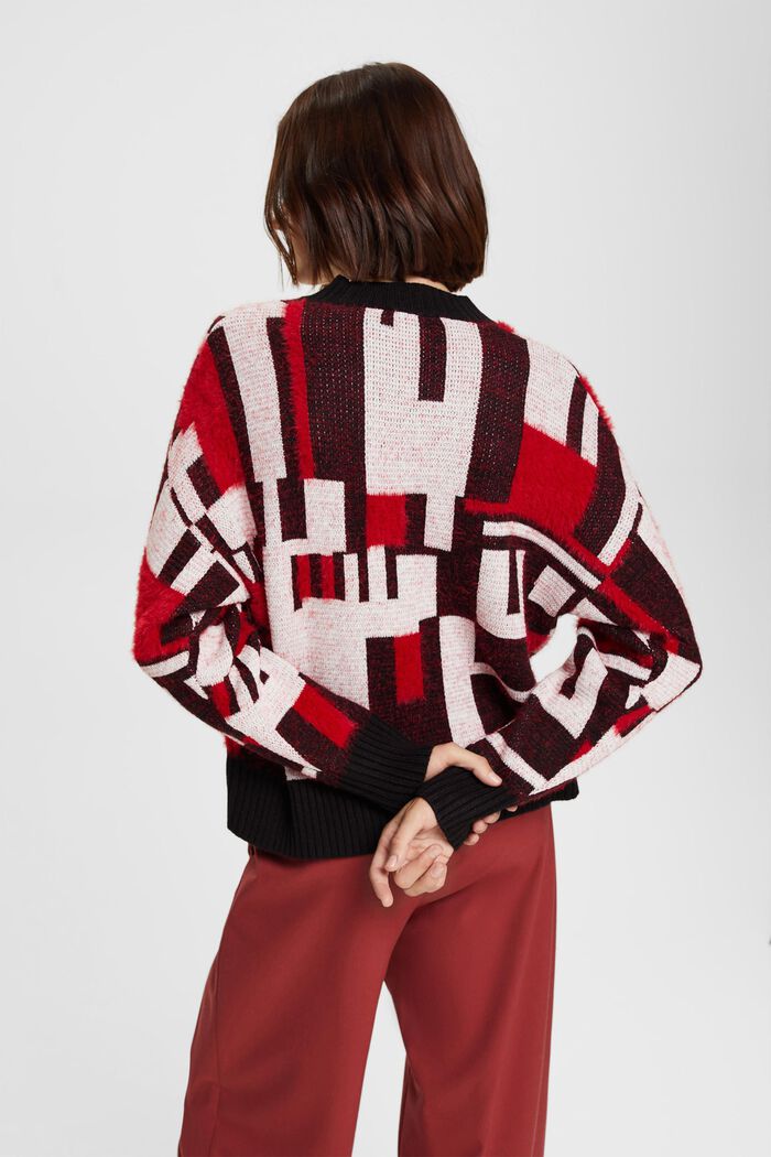 Gemusterter Pullover