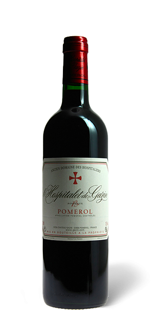 Bordeaux L'Hospitalet de Gazin Second vin du Château Gazin Pomerol  2011  75 cl - Rouge