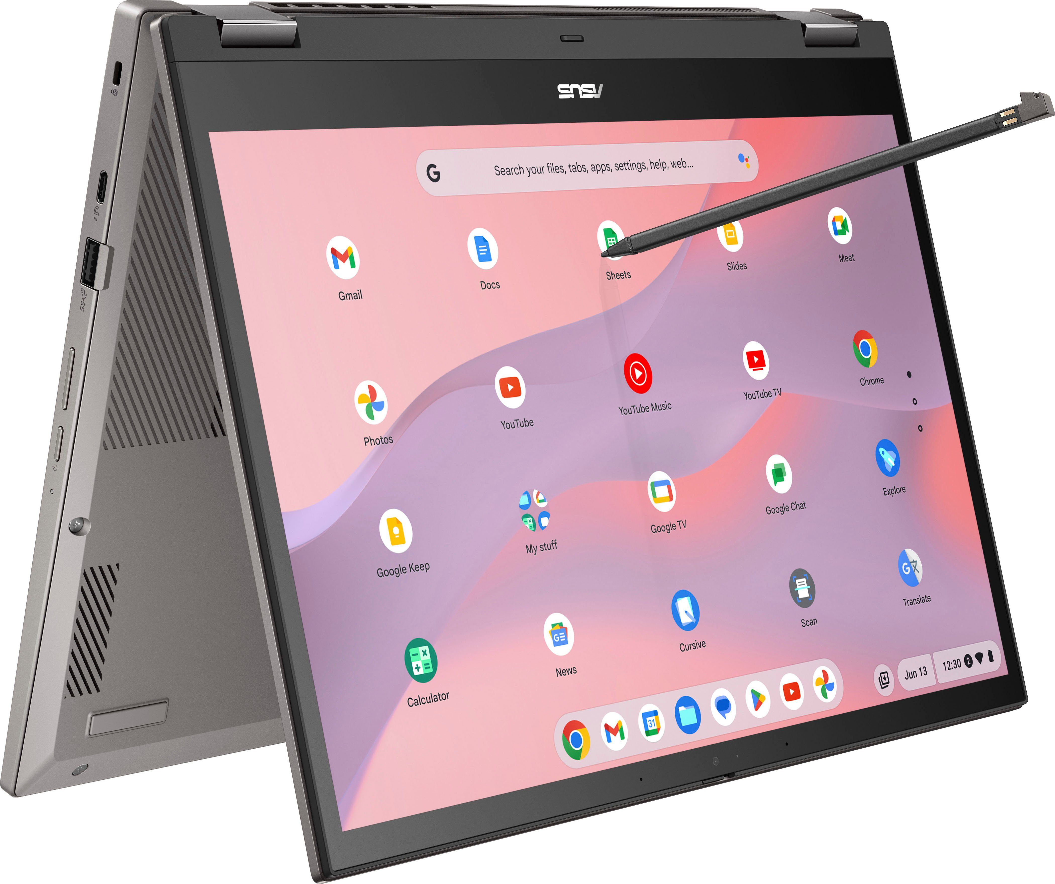 Asus Chromebook Plus CM3401FFA-LZ0125 Chromebook (35,56 cm/14 Zoll, AMD Ryzen 5 7520C, Radeon Graphics, 512 GB SSD)