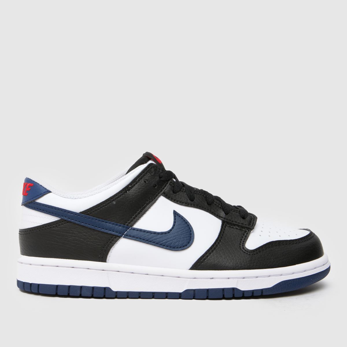 Bílé chlapecké nízké tenisky Nike Multi Dunk pro mládež