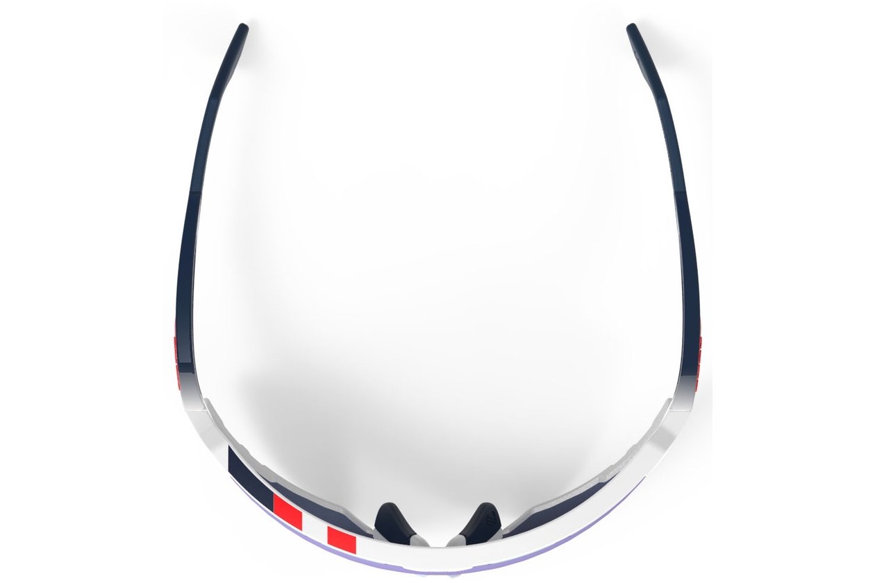Rudy Project Defender Whiteglos/Fadeblue Bluered/White - Ml Ice