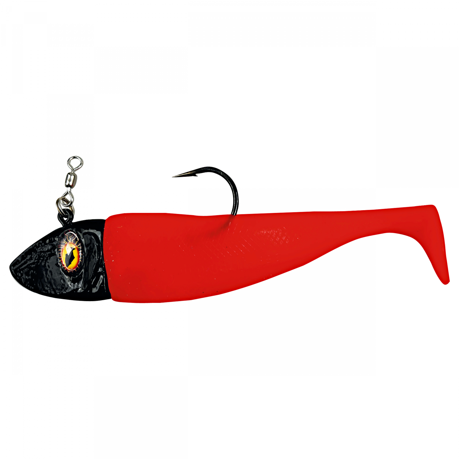 Eisele Softlure Tiefgänger mit Switchkopf (Japan Rot UV)