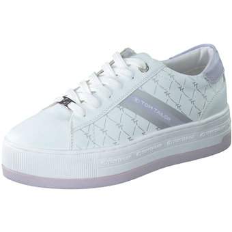 Tom Tailor Plateau Sneaker in weiß