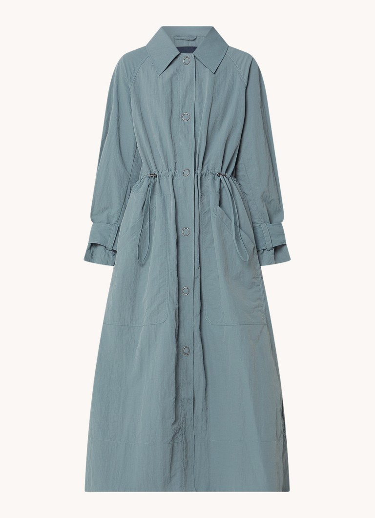 French Connection  Ilena trenchcoat met trekkoord en steekzakken