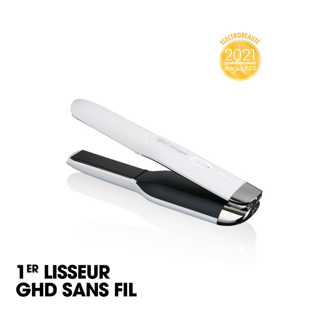 GHD lisseur ghd unplugged blanc lisseur sans fil