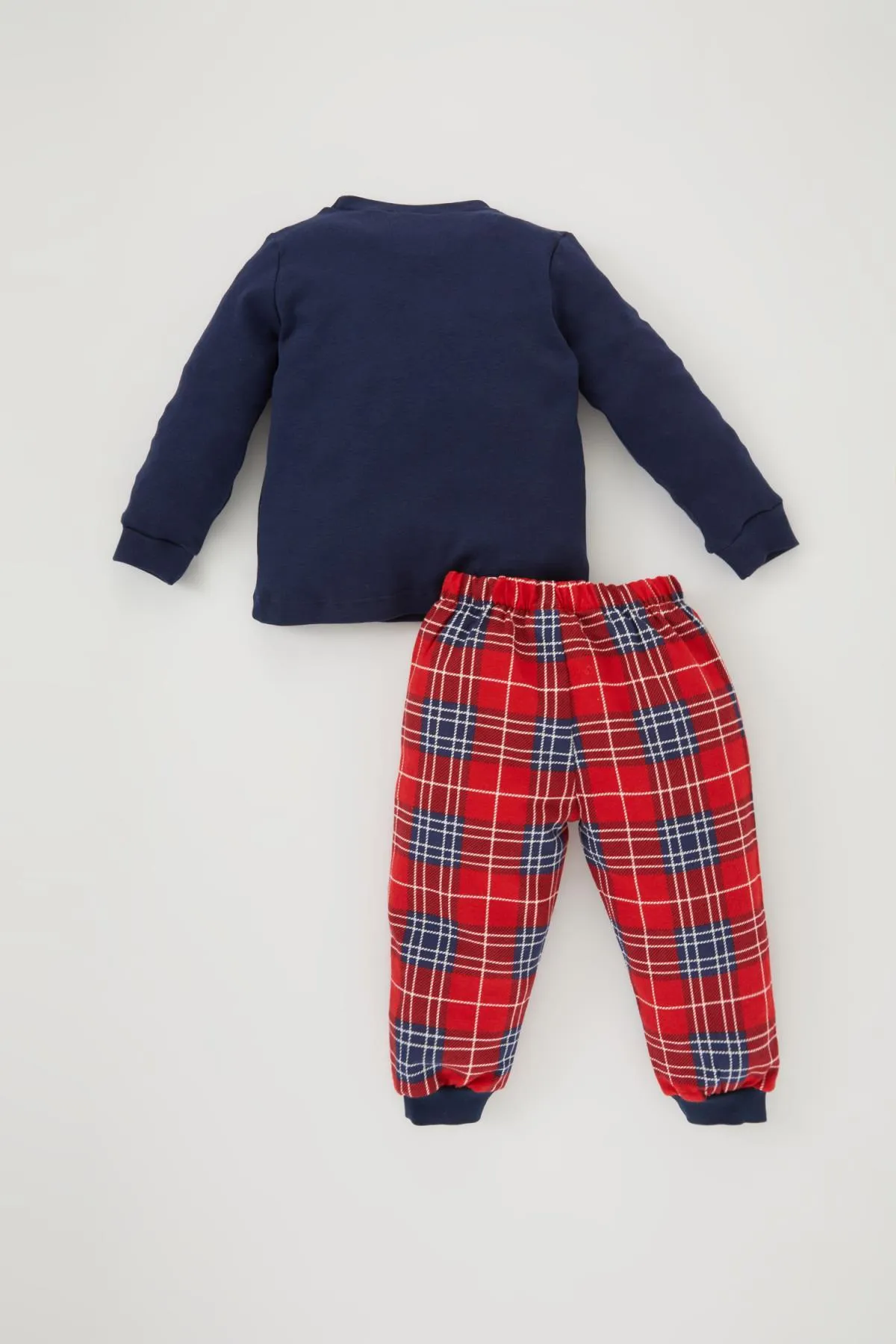 DeFacto  Langarm-Flanell-Pyjama-Set mit Weihnachtsmotiv für Babys