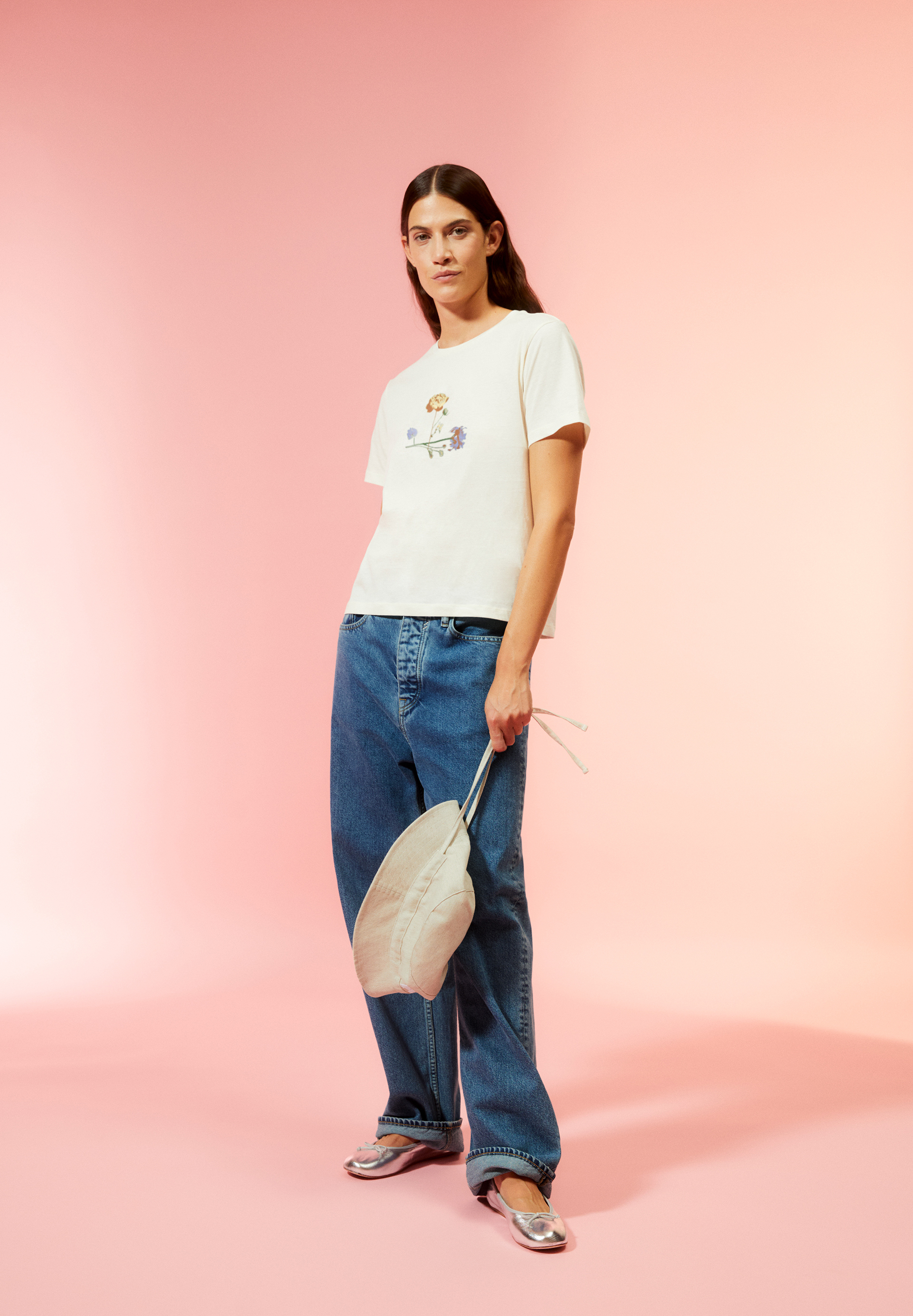 T-Shirt Relaxed Fit aus Bio-Baumwolle