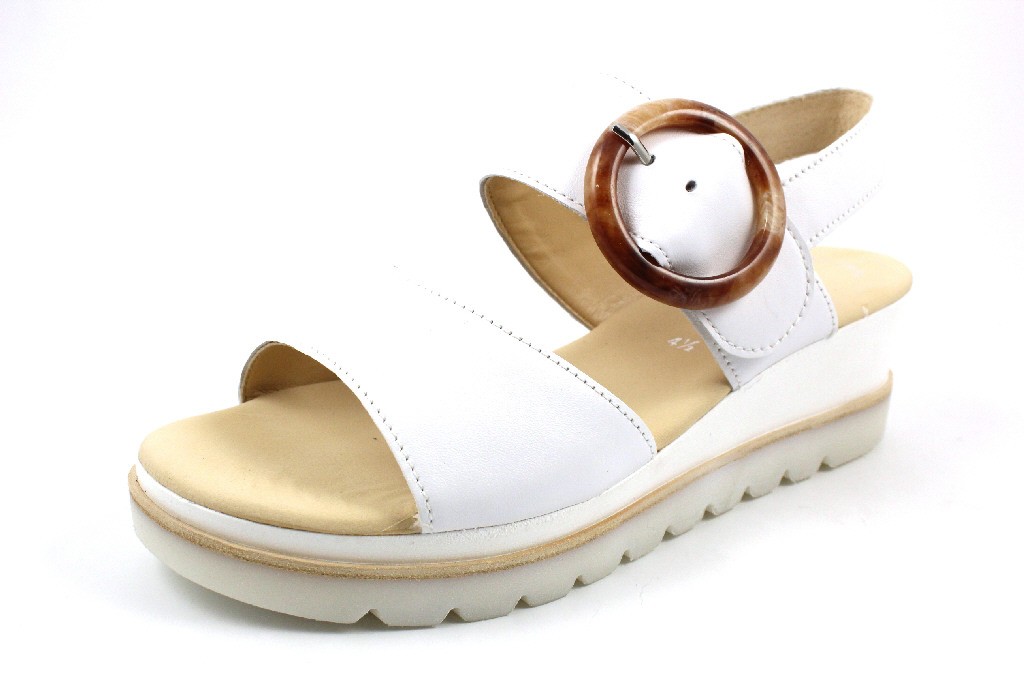 GABOR Klassische Sandalen weiss