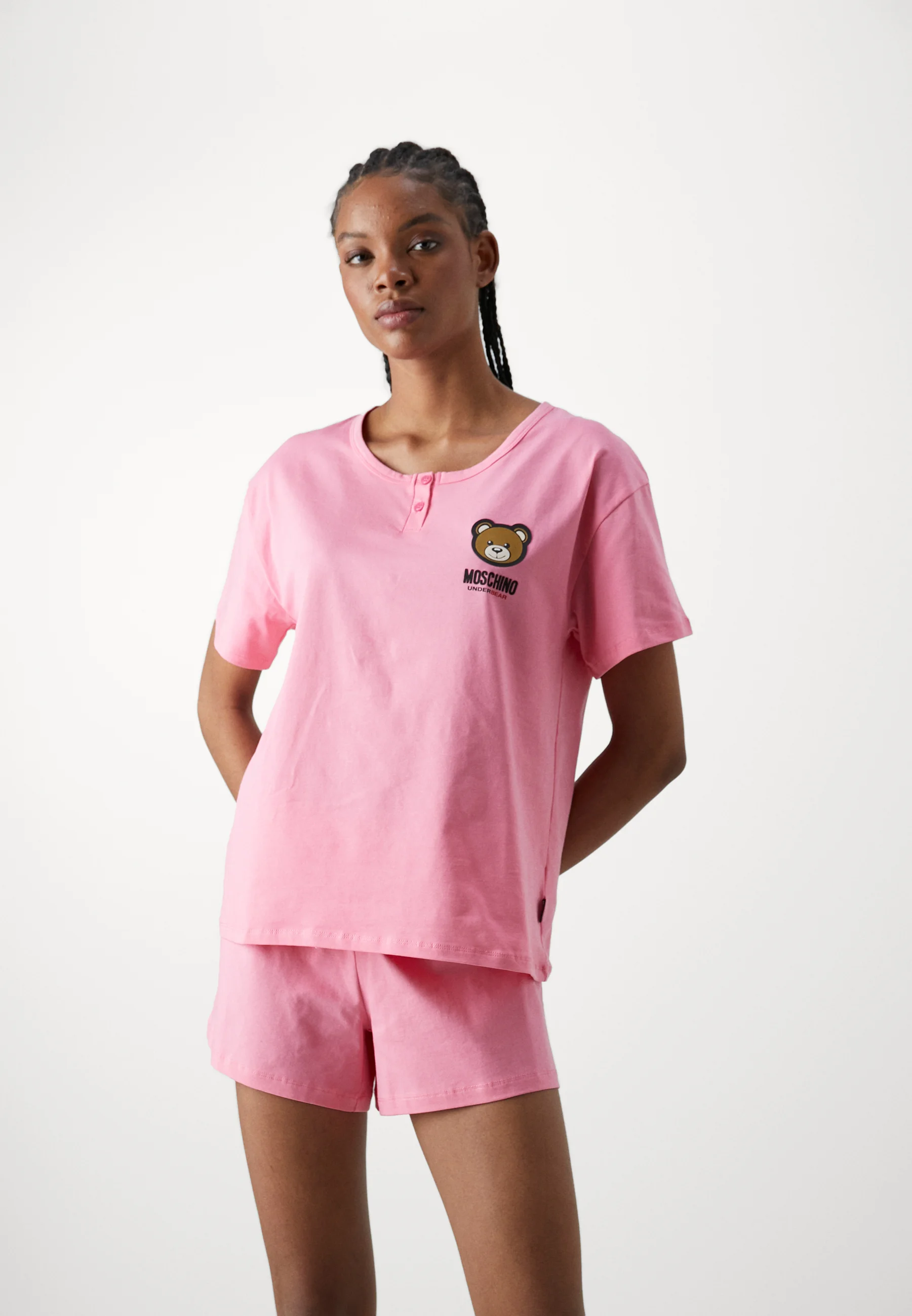 Ropa interior Moschino SHORT BUTTON UP - Pijama