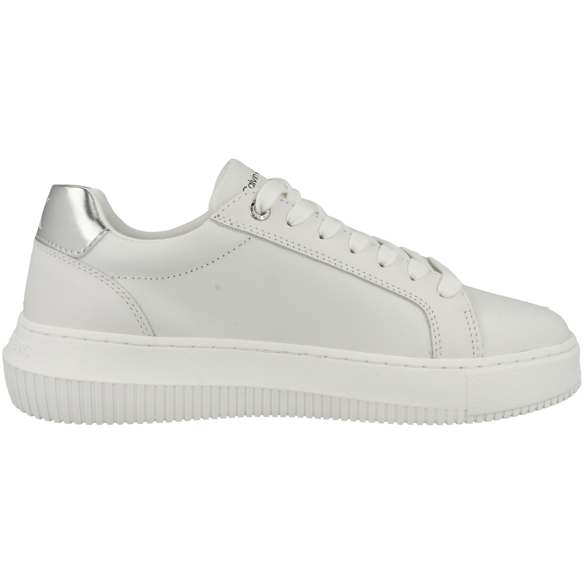 Calvin Klein Chunky Cupsole Laceup Mono Sneaker low weiss