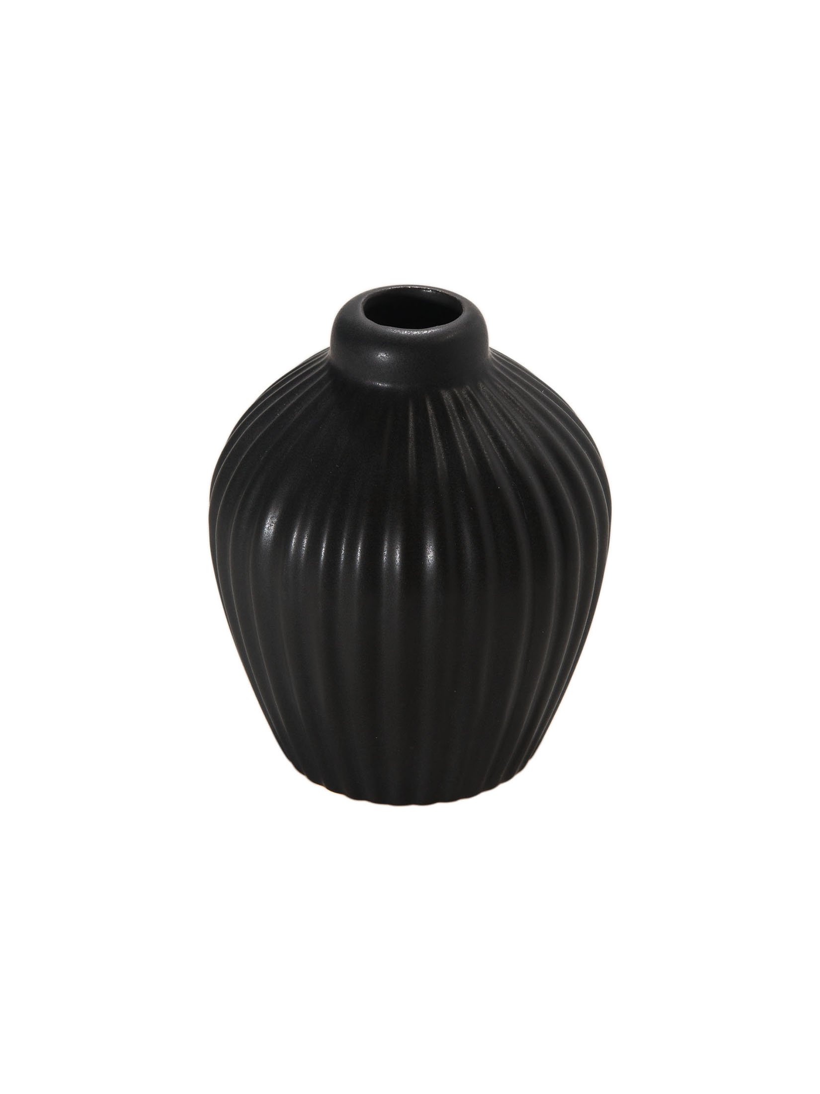 Kanton Deko-Vase, Schwarz