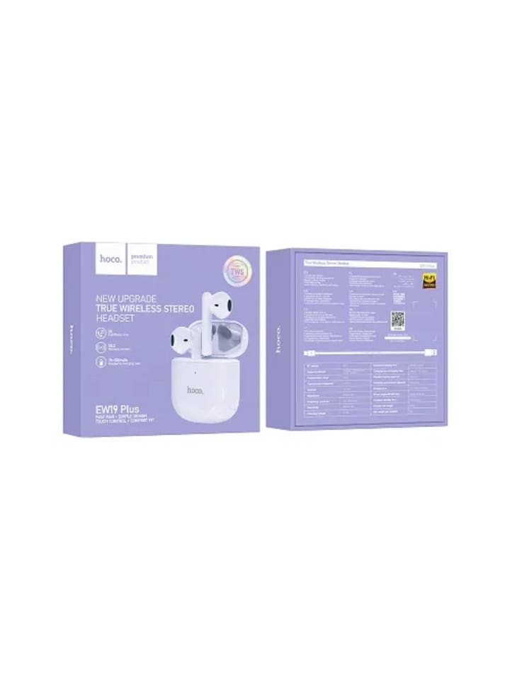 HOCO HOCO kabellose / Bluetooth-Stereo-Kopfhörer TWS EW19 Plus Delighted We in Weiß günstig kaufen onesize