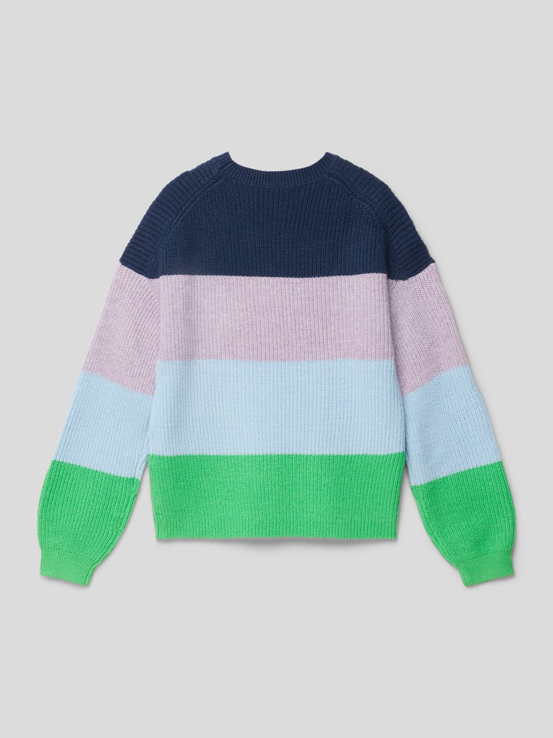Strickpullover aus Viskose-Mix Modell 'KONSANDY' in grün