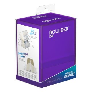 Ultimate Guard Boulder Deck Case 80+ Standard Size Amathyst