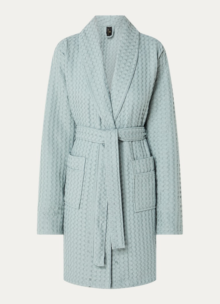 Aquanova Viggo textured bathrobe - unisex