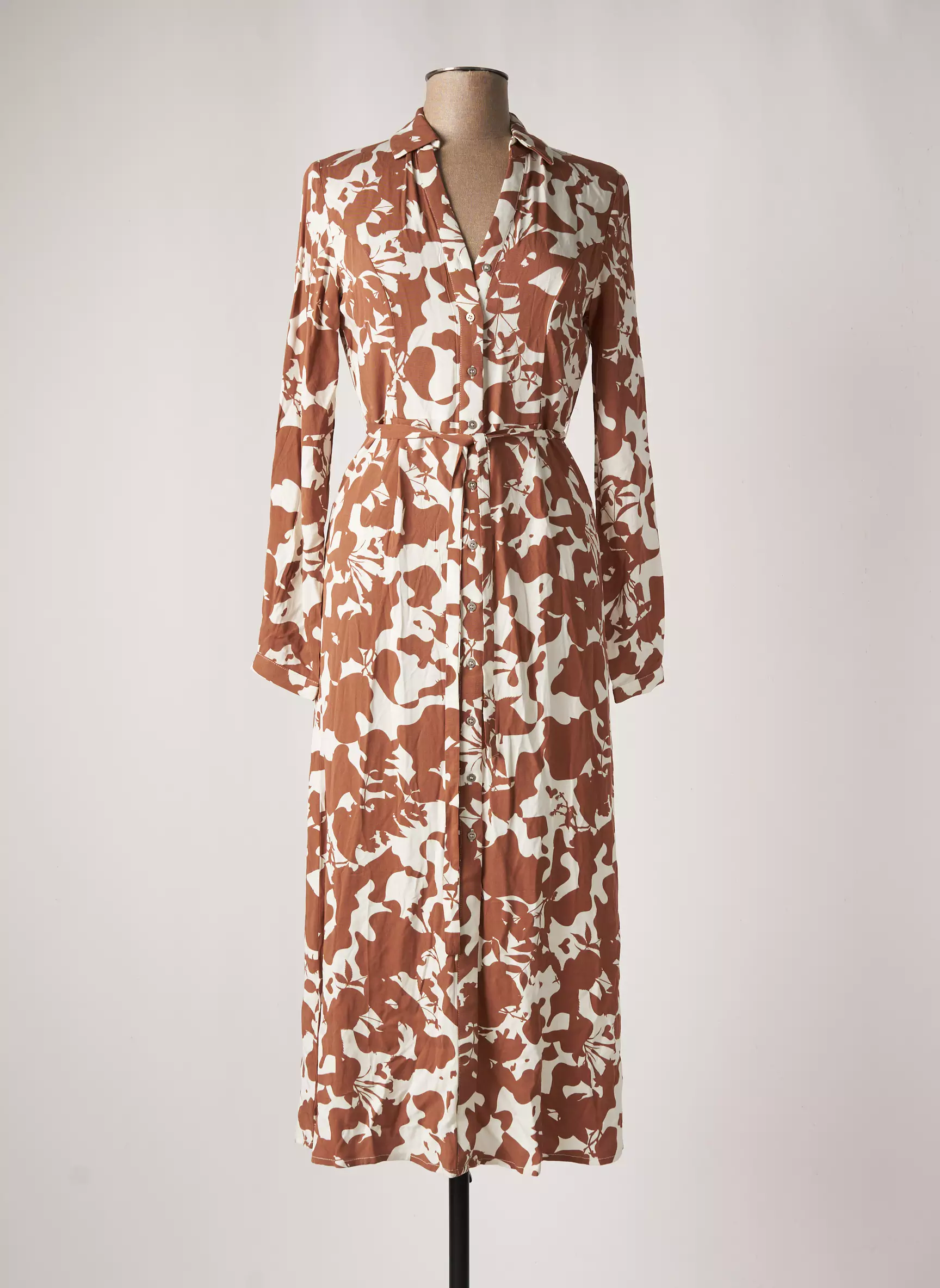 Vila Robes Longues Femme couleur marron