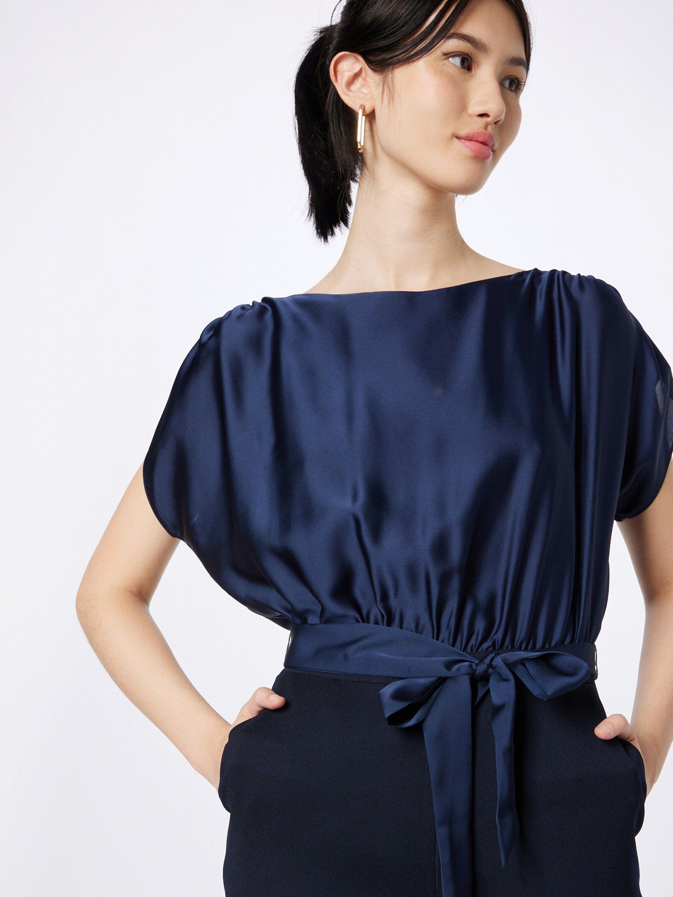 SWING Jumpsuit (1-tlg) Drapiert/gerafft